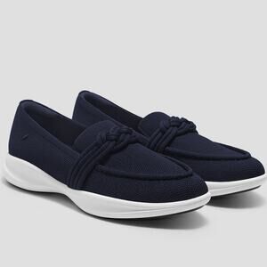 Vivaia Iasmin Walker Pro Hybrid Comfort Penny Loafers Water RPT Flats Navy 7-7.5